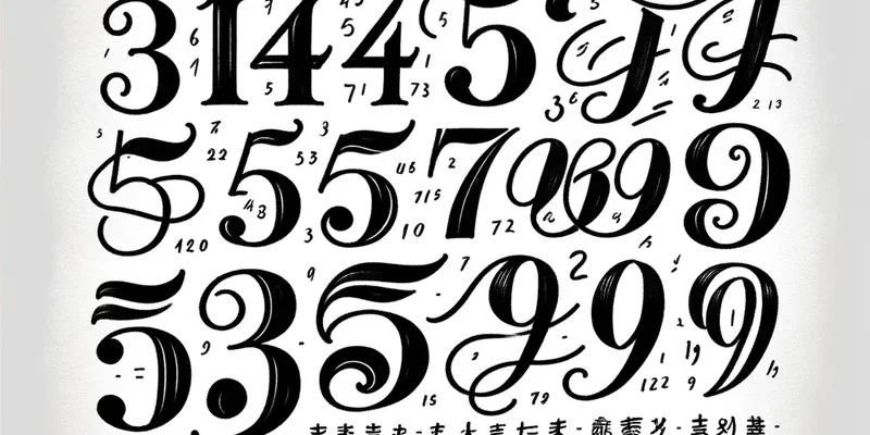 handwritten numbers identifier